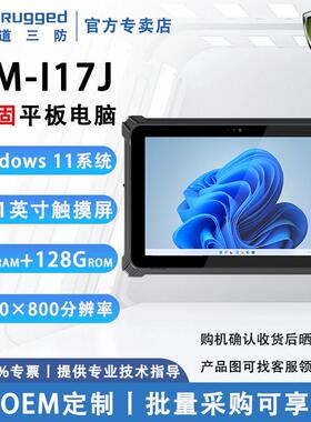 亿道EM-I17J标准版 10.1英寸windows11加固平板电脑 亿道win10三