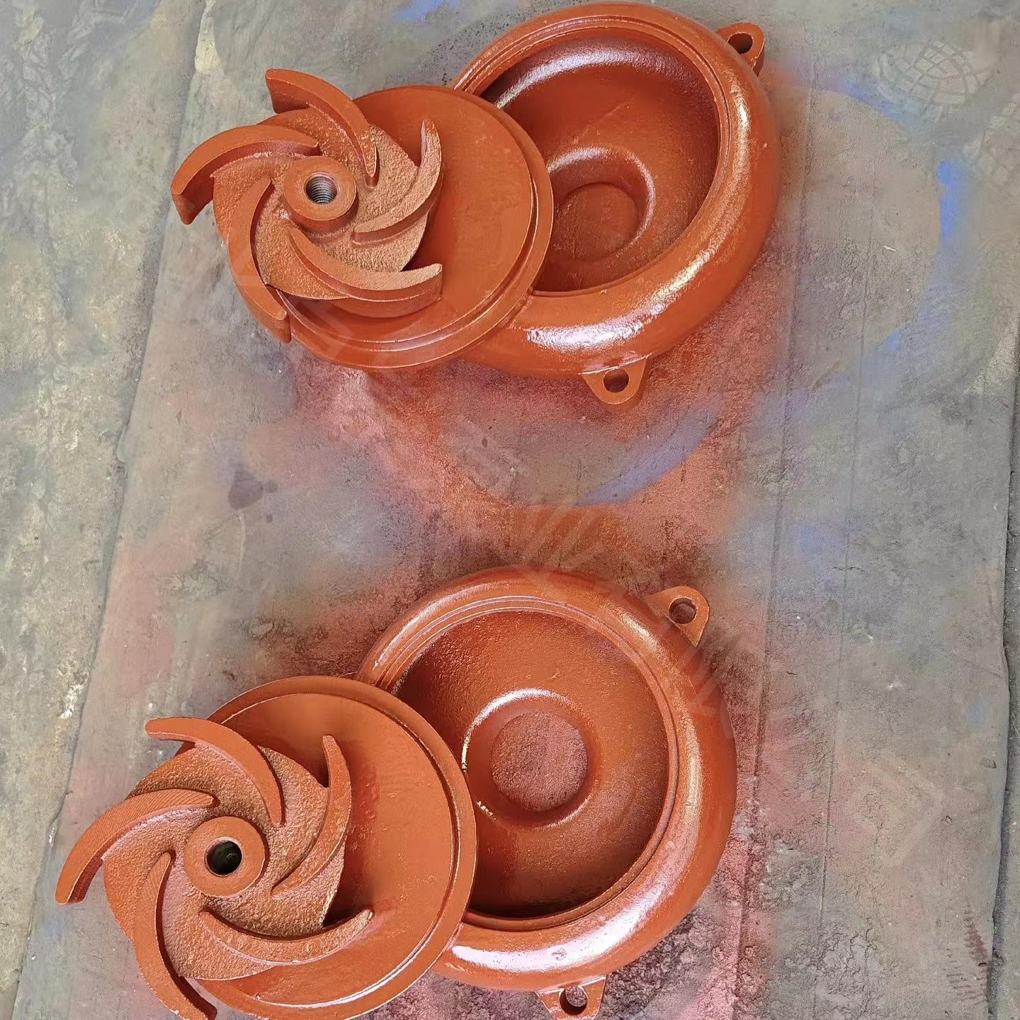 3PNL泥浆泵叶轮2PNL泵壳配件2PN泵体3PN打桩机蜗壳轴套泵轴立式