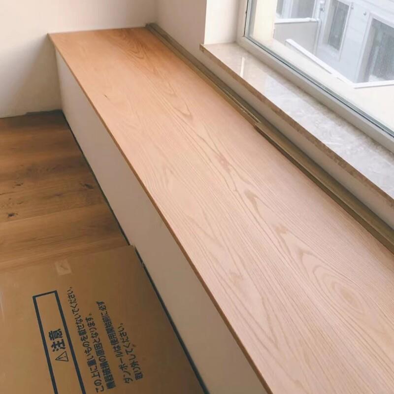 定制红橡木板隔板高端原木异形圆形实木橡木餐桌面桌板吧台面diy
