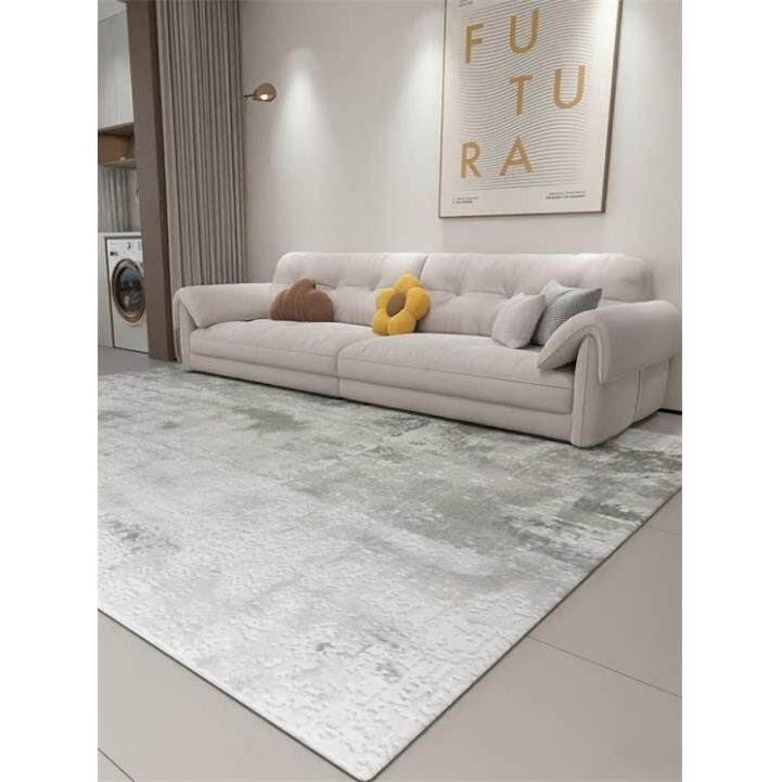 简约高级感地毯客厅加厚轻奢沙发茶几垫简约防滑可擦免洗卧室