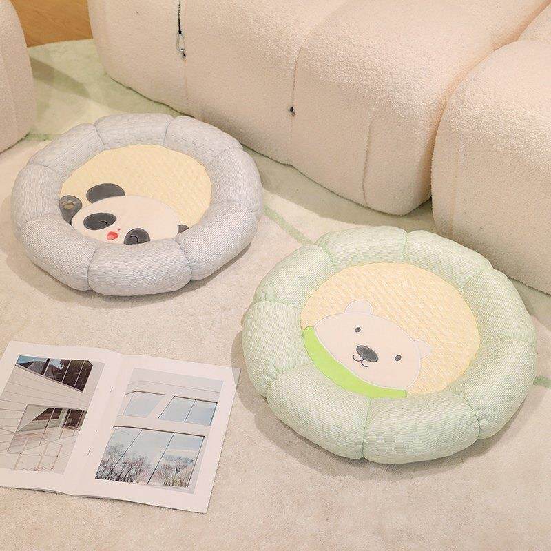 冰丝蒲团坐垫加厚懒人沙发榻榻米飘窗靠背垫家用儿童客厅卧室坐墩