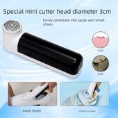 店专用鞋 毛球修剪器干洗鞋 鞋 后跟迷你除毛器 充电型号