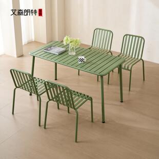 艾森朗特北欧户外桌椅组合家用阳台设计师民宿庭院露天休闲 餐桌