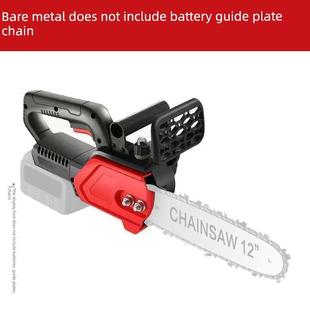 电锯家用小型手持式大功率可充电锂电池大容量炼玩树锯工件测井数