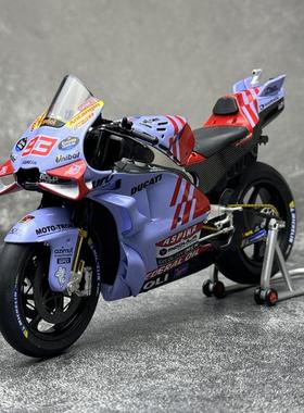 KILOworks 1/12 奔马车队 杜卡迪GP24 GP23 合金摩托车模型摆件