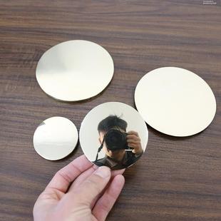 纯铜真品照妖镜门口挂门门头古凸面八卦镜挂件结婚用随身铜镜真品