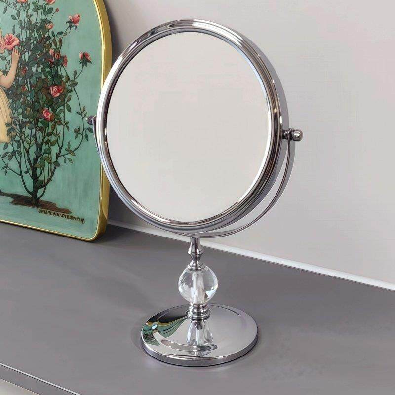 高清医疗美容无障碍豪华新家双面放大手持美容院化妆镜化妆镜桌面