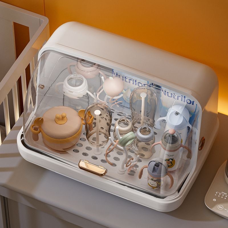 宝宝奶瓶收纳箱家用大容量防尘水杯收纳盒婴儿餐具辅食工具整理箱,家庭/个人清洁工具,杯架,淘宝优惠券,粉丝福利购,淘宝优惠卷