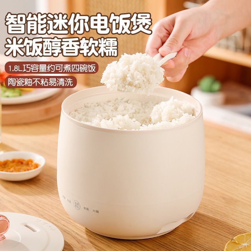 德国全自动智能电饭煲多功能小电饭锅陶瓷釉内胆家用电煮锅电火锅