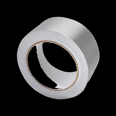 新疆包邮自粘铝箔胶带耐高温防水防油污无衬纸加厚抽油烟机烟管道