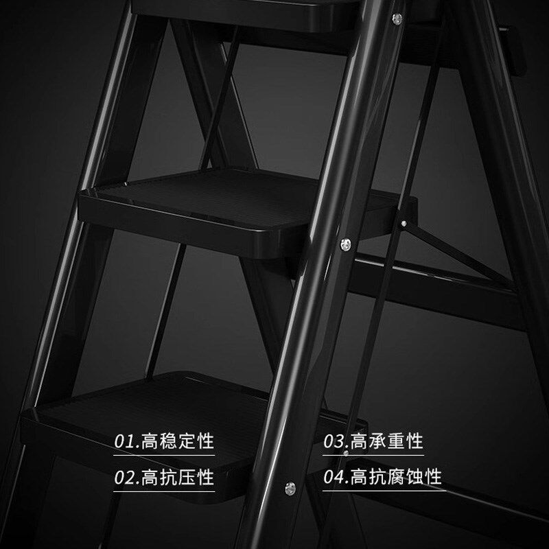 家用梯子折叠梯伸缩小型轻便置物多功能矮梯架加厚两步梯楼梯乔迁