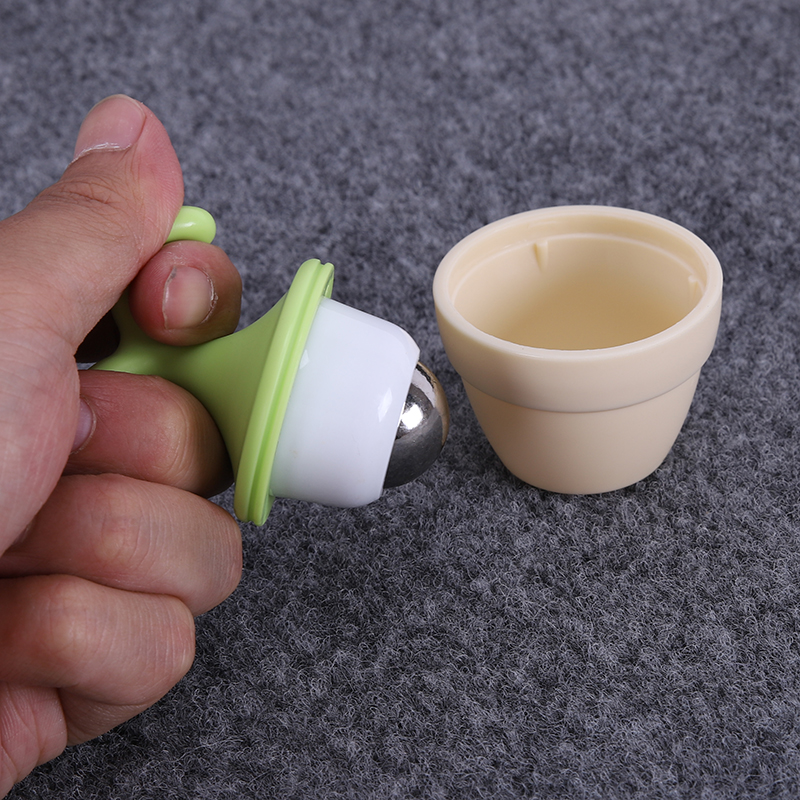 滚珠按摩器滚轮单珠滚珠花苗点穴位刺激经络刷全身家用小腿按摩珠