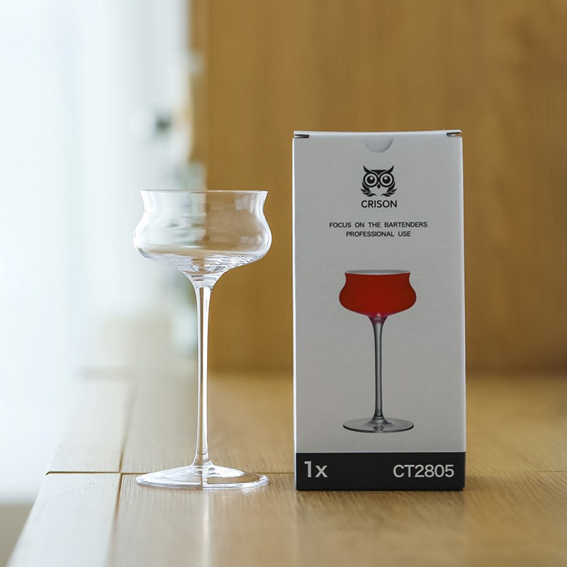 CT2805 CRISON/柯瑞森水晶玻璃高脚杯商用鸡尾酒杯高颜值马天尼杯