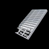 钢格栅不锈钢格栅板镀锌钢格板平台楼梯踏步板排水排污沟盖板