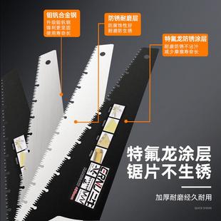 锯子手锯木工锯树神器快速手板锯据木板工具家用手工小型手持锯子