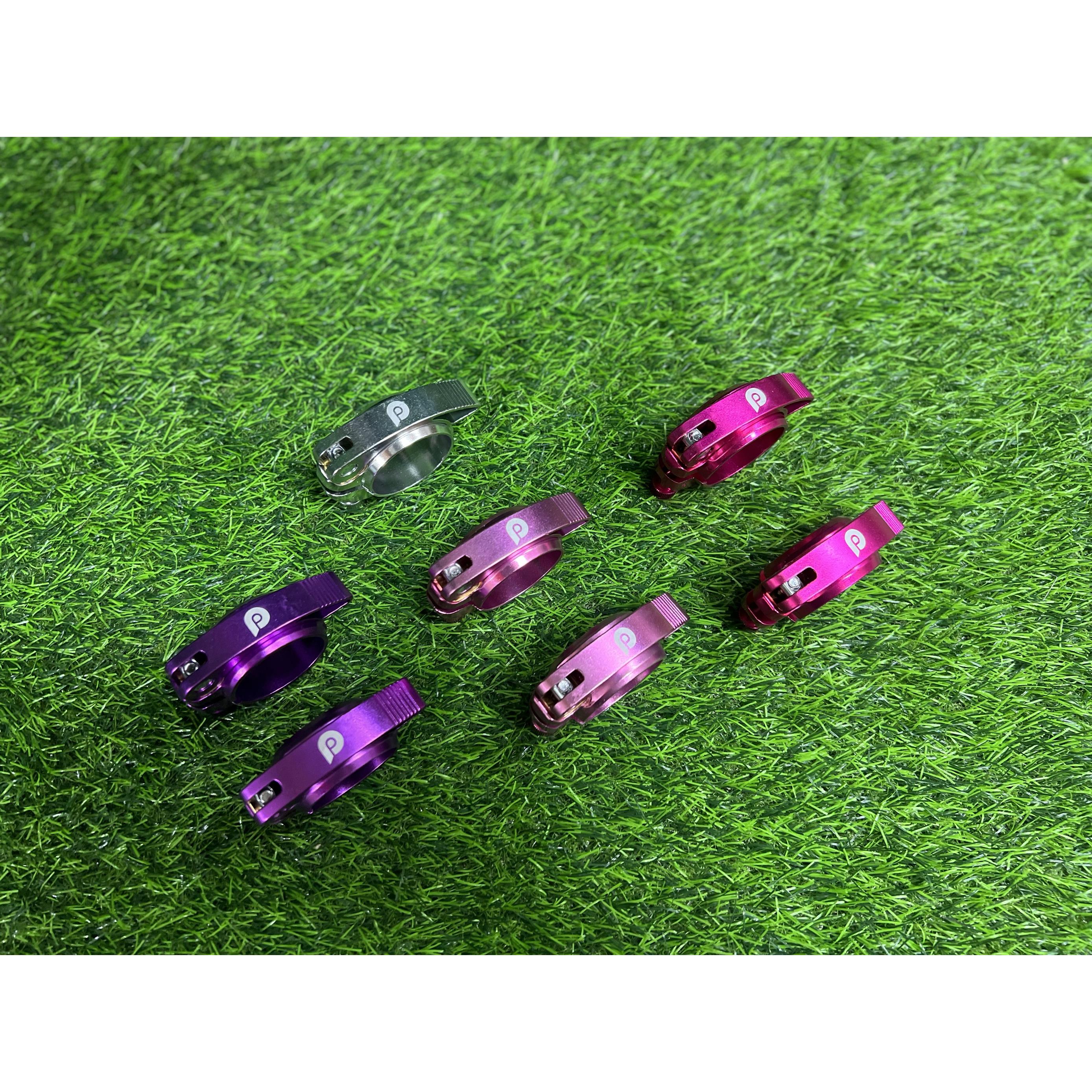 Lp Litepro折叠自行车快速释放座管夹33.9毫米座管固定卡盘铝合金