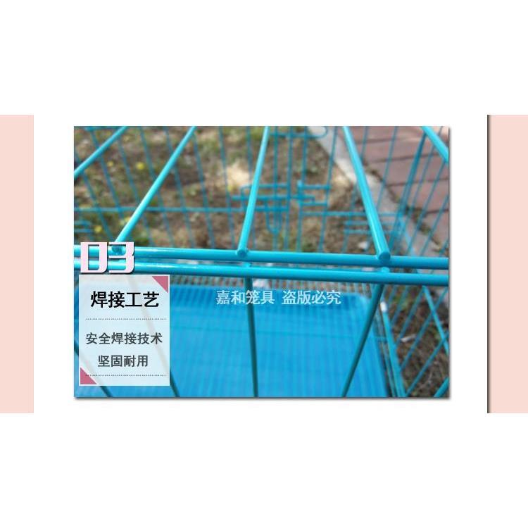 .狗笼子小型犬泰迪猫笼子宠物笼子带厕所家用室内中型犬兔子笼狗