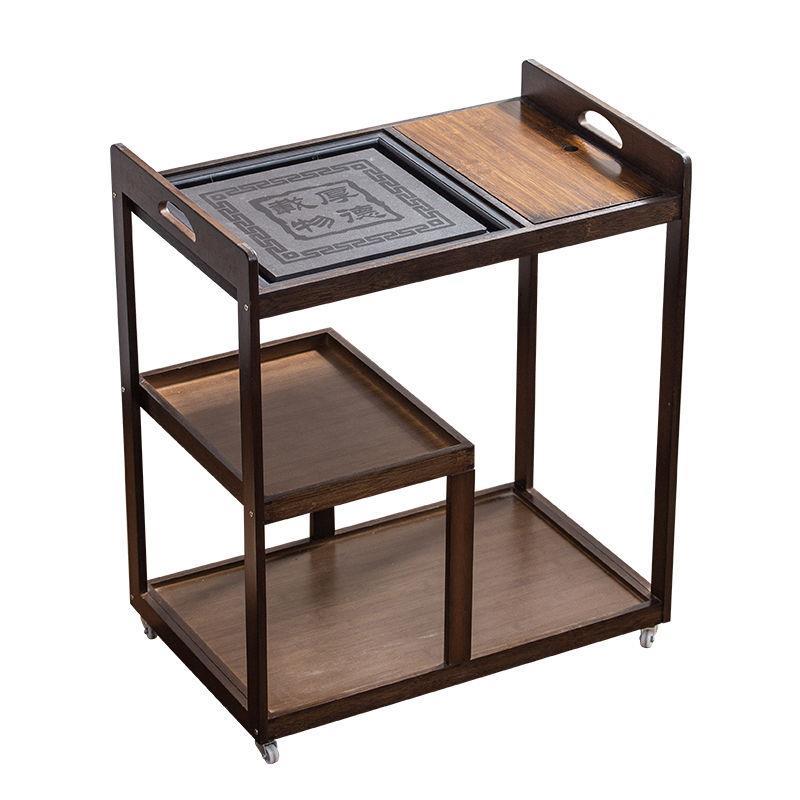 移动茶车小茶台简约现代泡茶桌家用茶具套装一体中式客厅小型茶几