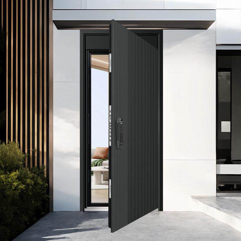 盼盼防盗门进户门甲级入户门家用不锈钢门智能指纹锁别墅大门巴勒