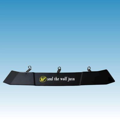 车顶行李架平台扰流板锰钢横杆降噪防风板减阻导流板塑料板