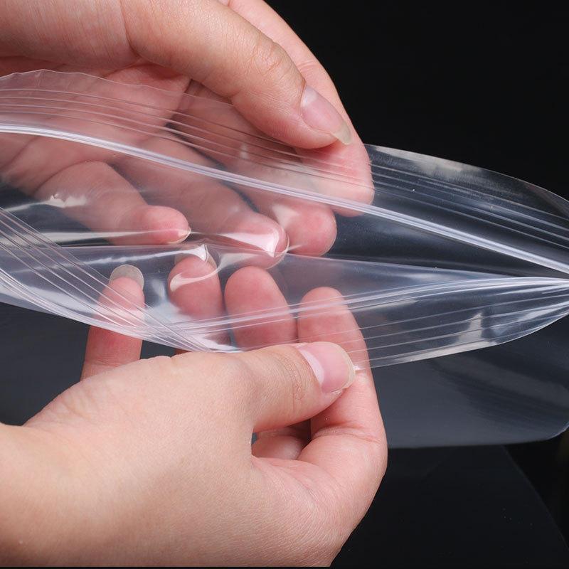 12号自封袋34*44大号密封袋5丝8丝10丝12丝PE加厚服装包爆款