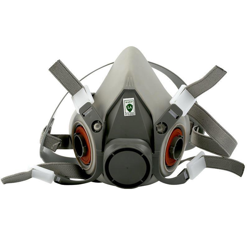 防毒面具厂家跨境粉尘喷漆防雾工业防尘口罩防烟防护面罩爆款