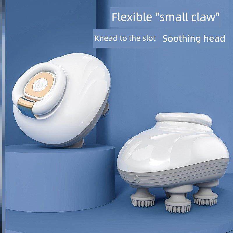 头部按摩器充电动揉捏养护头皮抓头肩颈仪经络疏通自动全身