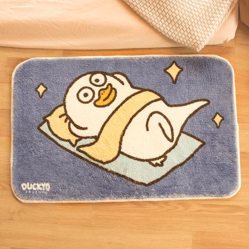 小刘鸭浴室防滑地垫门口地毯吸水耐脏化妆室脚垫入户门垫洗手间
