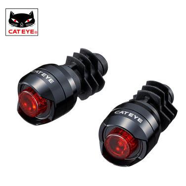 CATEYE猫眼自行车灯把堵把塞车把灯公路LED把套警示灯骑行装备单