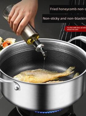 德国Wmf富天宝不锈钢汤锅316家用粥锅双耳蒸炖小火锅电磁炉