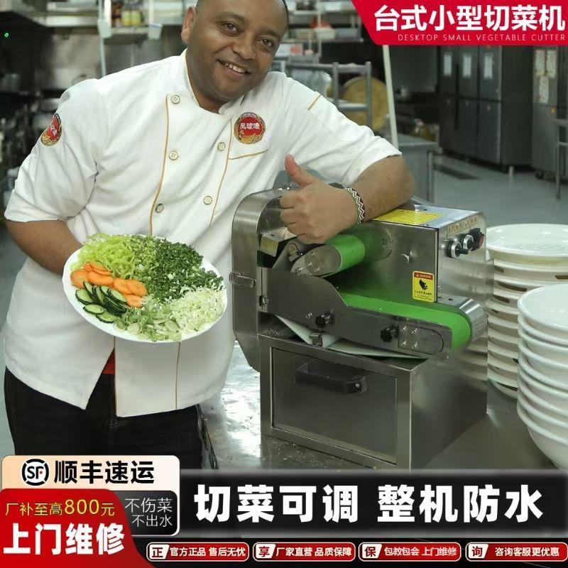 多功能切菜机商用食堂全自动韭菜葱花酸菜神器辣椒电动切片切厂家