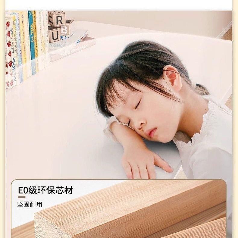 桌子小书桌学生可升降手摇升降桌大白桌手摇升降桌简约书写桌宿舍