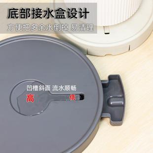 花盆托盘底座大号塑料接水盘加厚隐形滑轮拖带轮移动万向轮花盘托