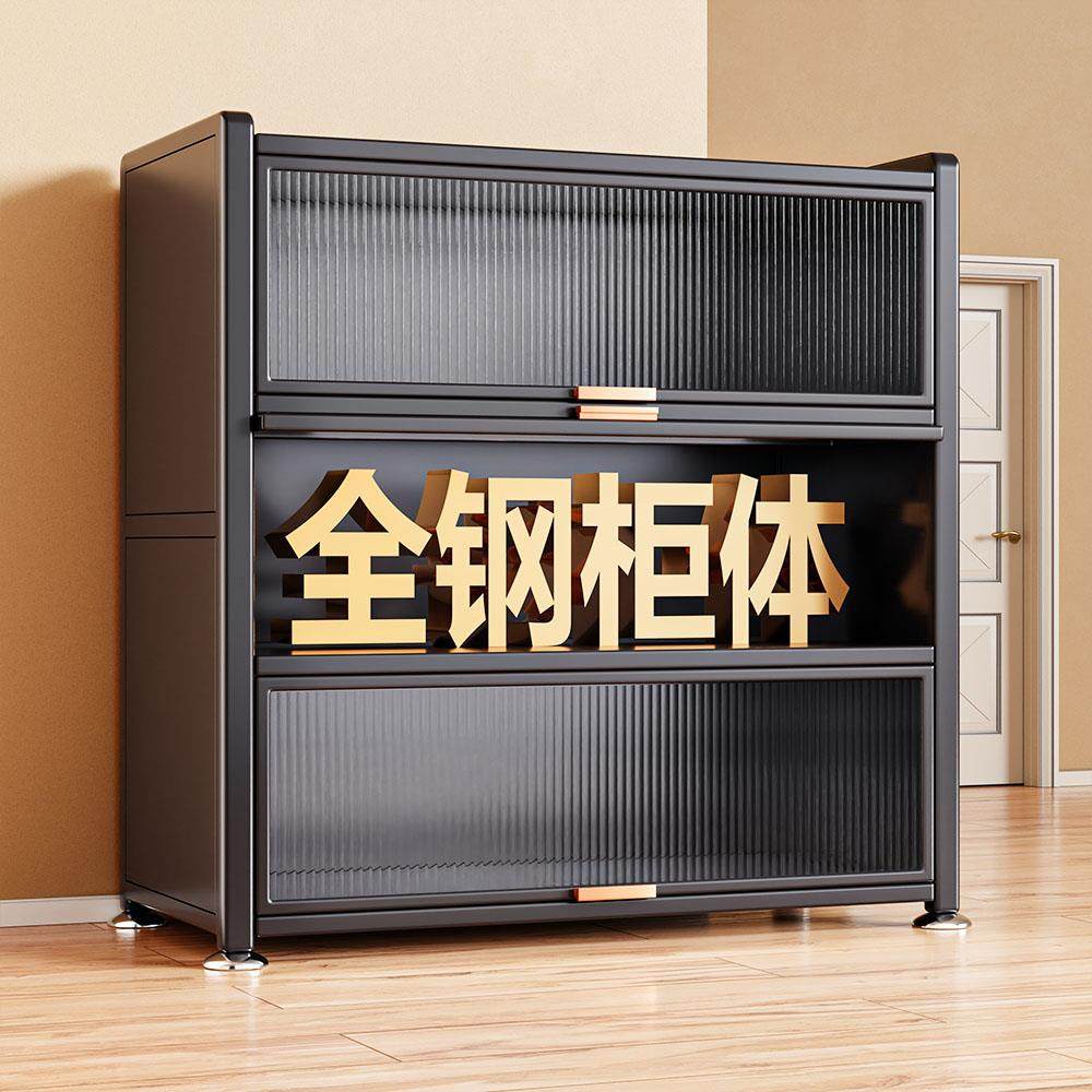 厨房置物架多功能落地防尘带门碗柜家用微波炉收纳餐边橱柜储物柜,厨房/烹饪用具,厨房置物架/置物柜/角架,淘宝优惠券,粉丝福利购,淘宝优惠卷