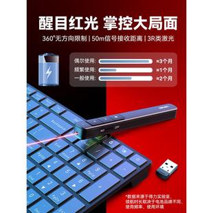 熟食翻页笔Ppt遥控笔教师课堂教学讲座多功能激光笔投影仪电脑课