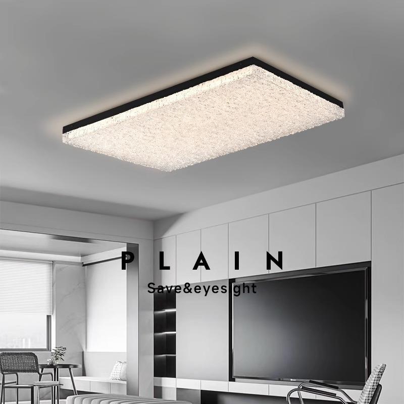 意式极简客厅吸顶灯2025新款现代简约大气轻奢高级感树脂大厅主灯