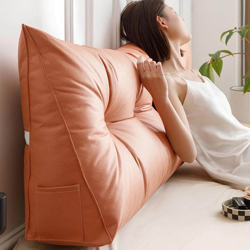 床头靠垫科技布软包靠背三角双人沙发长靠枕榻榻米卧室床上护腰垫,居家布艺,靠垫/抱枕,淘宝优惠券,粉丝福利购,淘宝优惠卷