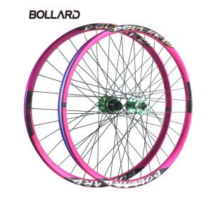 BOLLARD博拉德A35登山自行车桶轴快拆轮组高强度车圈花鼓AM土坡