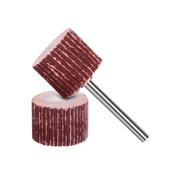 德国精装 进口阿斯珈带柄砂纸轮百叶磨头木雕抛光轮打磨头千叶轮活