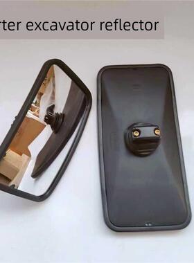 挖掘机卡特307 312 320 324 329 336B C D后视镜反射镜倒车辅助镜