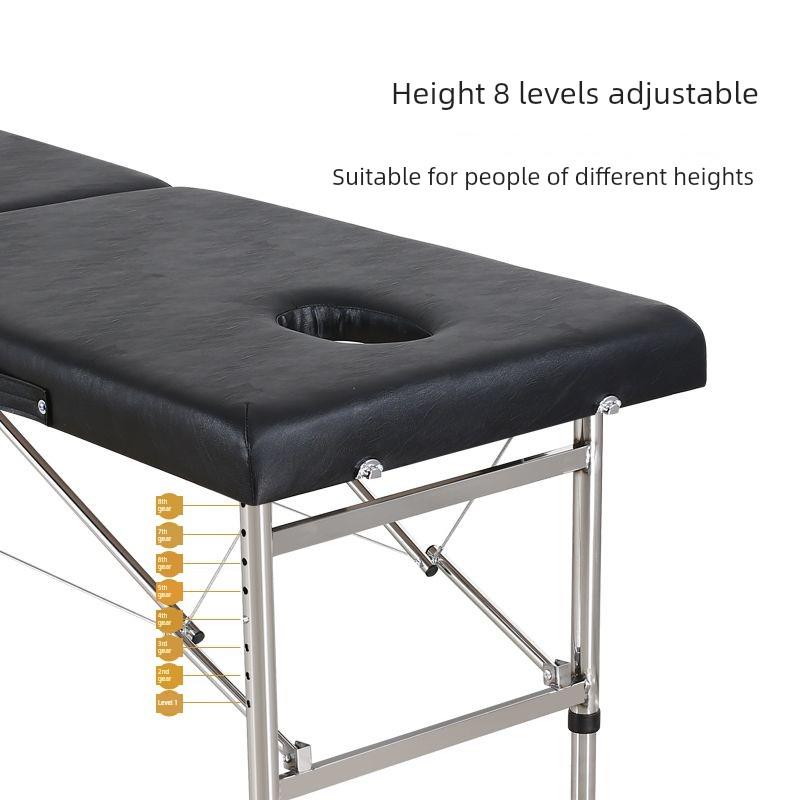 升降便携式手提折叠美容床原始点按摩床推拿床火疗床纹身床理疗床