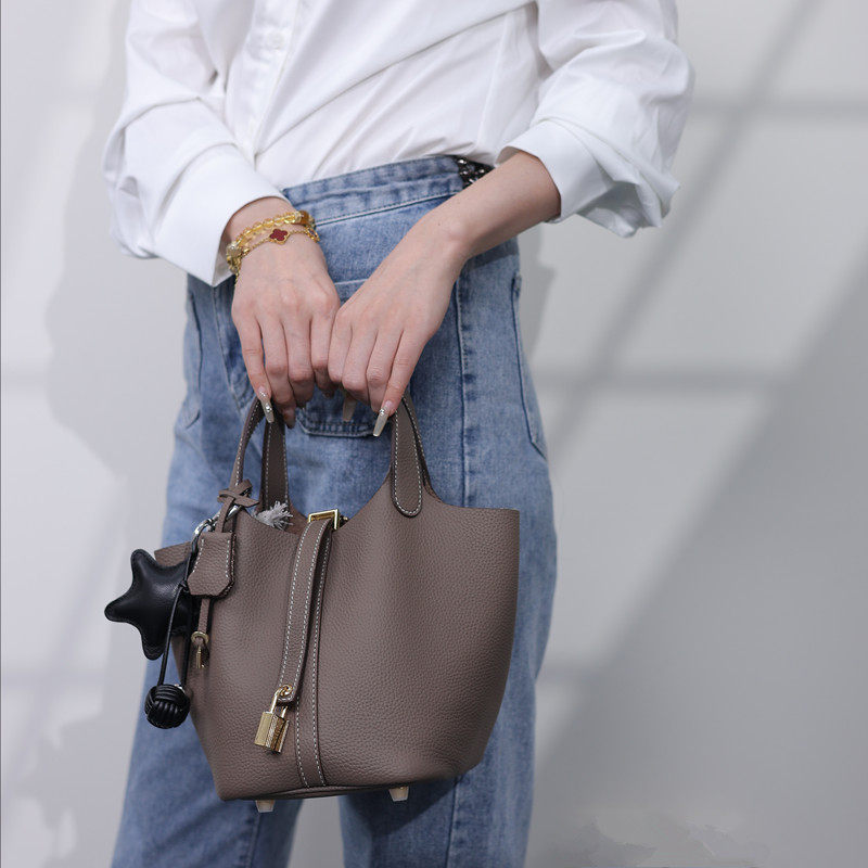 WANYEAH头层牛皮togo小水桶包菜篮子女包真皮手提包迷你小手拎包,箱包皮具/热销女包/男包,水桶包,淘宝优惠券,粉丝福利购,淘宝优惠卷