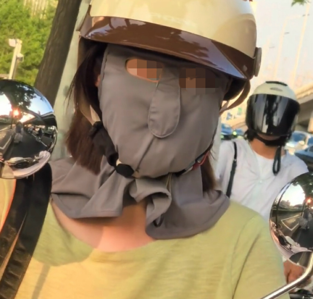 新品遮阳护颈加大防晒面罩女立体护眼角凉感防紫外线口罩透气