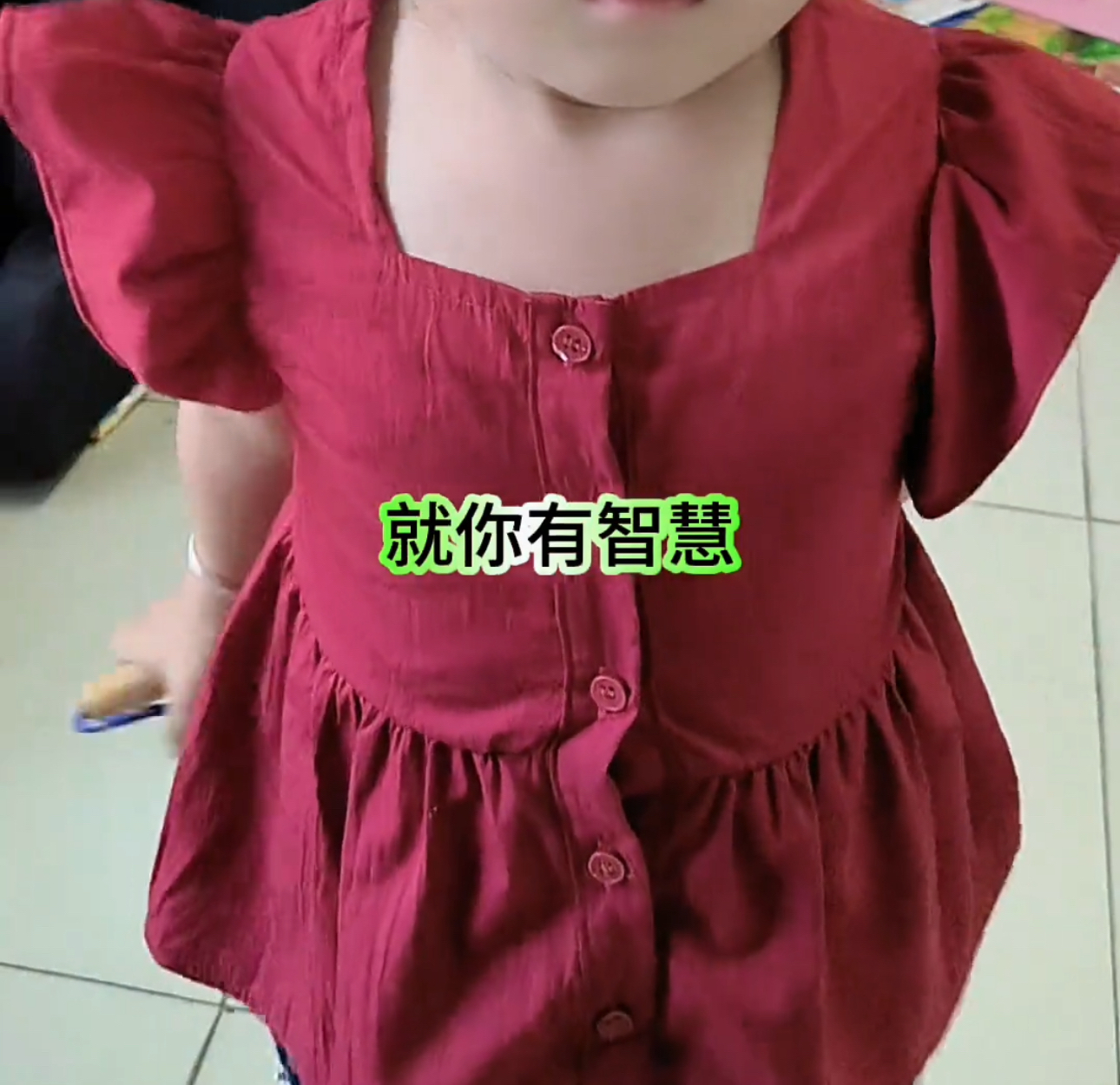 法式复古气质方领荷叶边娃娃衫女2025年夏季新款甜美风飞飞袖上衣