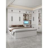 定制榻榻米衣柜床多功能床柜组合小户型卧室实木儿童床书桌一体床