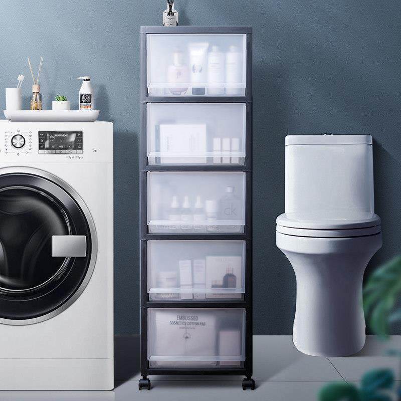 卫生间置物架塑料落地式浴室收纳架防水洗手间洗脸台夹缝收纳柜子,家庭/个人清洁工具,浴室角架/置物架,淘宝优惠券,粉丝福利购,淘宝优惠卷