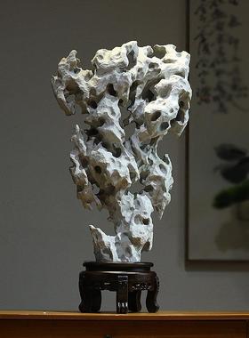 太湖石天然原石文房案头传统文化石客厅玄关装饰品民宿博古架摆件