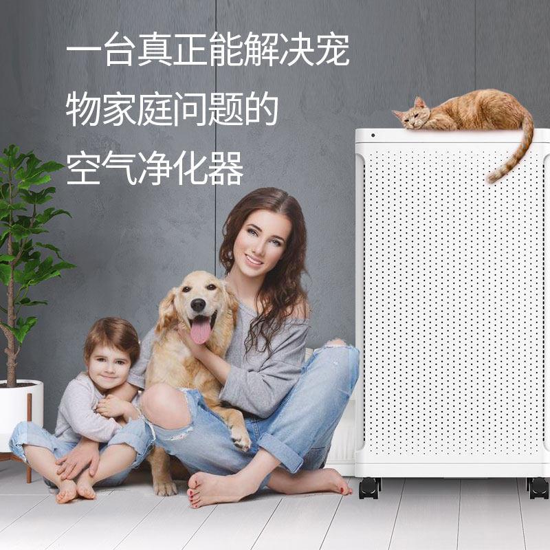 安美瑞宠物空气净化器专用毛发家用吸毛除臭防过敏净化机去除异味