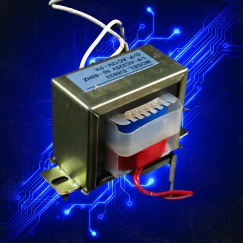 纯铜60W 单12V 15V 电源变压器 输入：220V 50Hz/单2线18V 24V