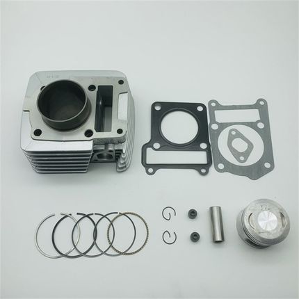 摩托车配b件建设天剑YBR125套缸 发动机JYM125气缸活塞环组合